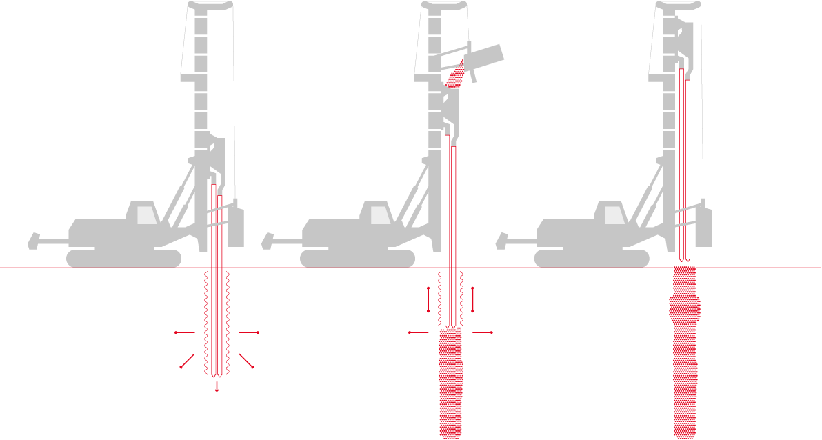 STONE COLUMNS_MENARD_S CMC-tehnika pinnase puhul